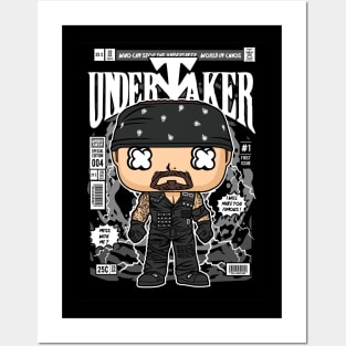 Undertaker Pop Cultur Posters and Art